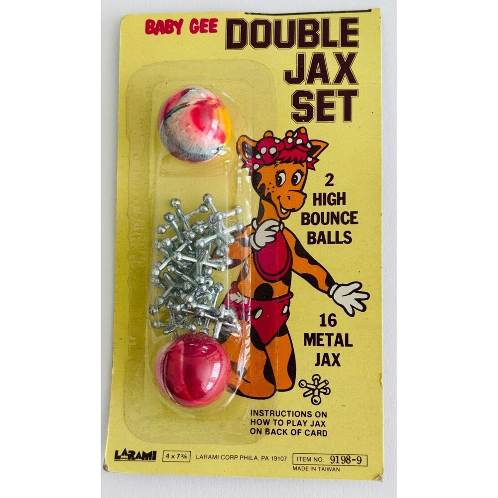 Vintage 1980 BABY GEE DOUBLE JAX SET By Larami NEW FACTORY SEALED